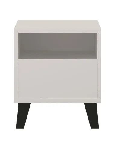 Noptieră BOGAN NEW 1S pentru dormitor, 40x38.8x45.6 cm, PAL melaminat | MobilaOK
