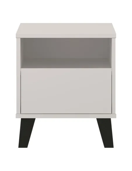 Noptieră BOGAN NEW 1S pentru dormitor, 40x38.8x45.6 cm, PAL melaminat | MobilaOK