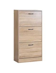Pantofar BOTORIA pentru hol/dressing, 60x24x116 cm, PAL finisaj stejar | MobilaOK