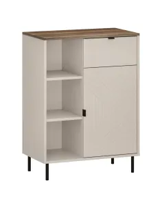 Raft, EYCO 1D1S, living/dormitor, 70x40x95 cm, PAL laminat | MobilaOK