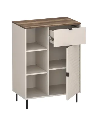 Raft, EYCO 1D1S, living/dormitor, 70x40x95 cm, PAL laminat | MobilaOK