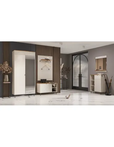 Pantofar EYCO 1K, hol/dormitor, 90x40x55.1 cm, PAL/MDF înfoliat | MobilaOK