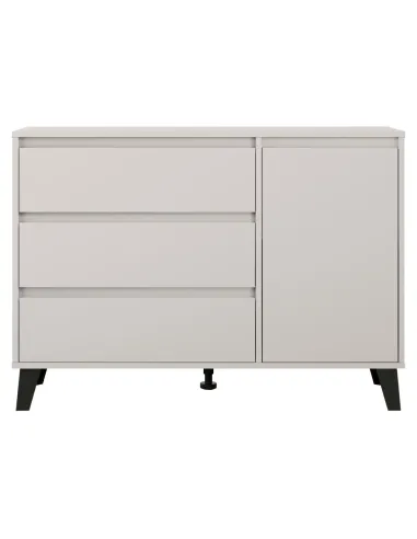 Comodă BOGAN NEW 1D3S, dormitor/hol, 110x38.8x78.4 cm, PAL melaminat | MobilaOK