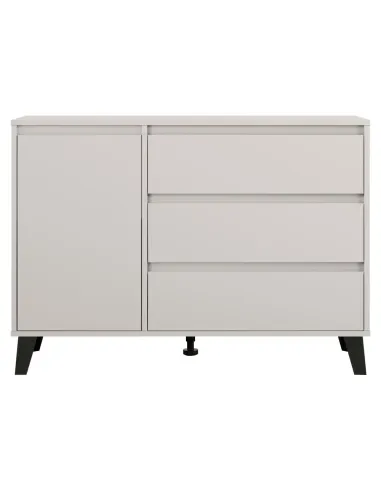 Comodă BOGAN NEW 1D3S, dormitor/hol, 110x38.8x78.4 cm, PAL melaminat | MobilaOK