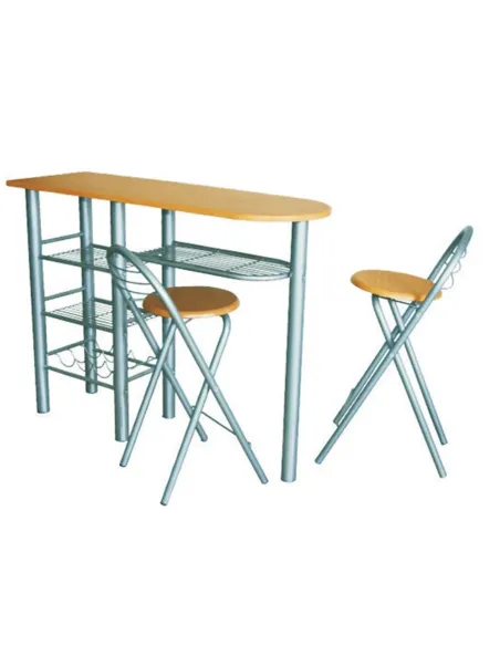 Bar de bucătărie BOXER, bucătărie, 120x40 cm, MDF și metal | MobilaOK