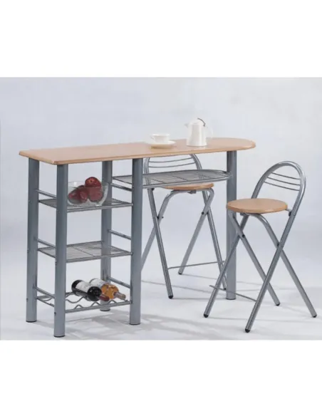 Bar de bucătărie BOXER, bucătărie, 120x40 cm, MDF și metal | MobilaOK