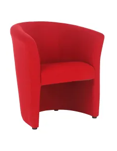 Fotoliu CUBA, living/birou, 65x60x77 cm, piele ecologică/textil | MobilaOK