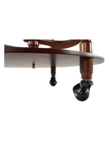 Masă de servire, GLOBUS 2-324, living, Ø50x94cm, PAL/lemn/plastic | MobilaOK