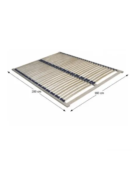 Somieră, KONDELA TWINPACK, dormitor, 160x200 cm, Lemn de mesteacăn | MobilaOK