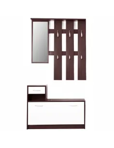 Set vestibul, MECKI, hol, 100x26x190 cm, PAL, KONDELA | MobilaOK