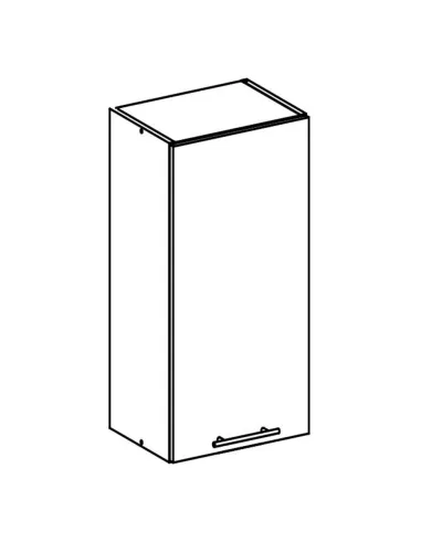 Dulap superior FABIANA W30 pentru bucătărie/baie, 30x72x30 cm, PAL melaminat | MobilaOK