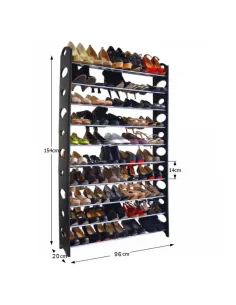 Pantofar BOTIS TYP 4, hol/birou, 96x154x20 cm, Plastic/Metal, KONDELA | MobilaOK 2