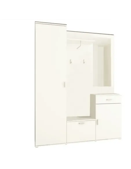 Ansamblu hol AMALIA, hol, 144x188x29 cm, PAL melaminat | MobilaOK