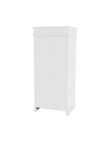 Comodă BLANCO dormitor/hol 45x104x40 cm PAL, răchită, textil | MobilaOK