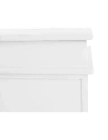 Bancă BLANCO SY1232 pentru hol/dormitor, 100x50x35 cm, Lemn/Răchită/Textil | MobilaOK