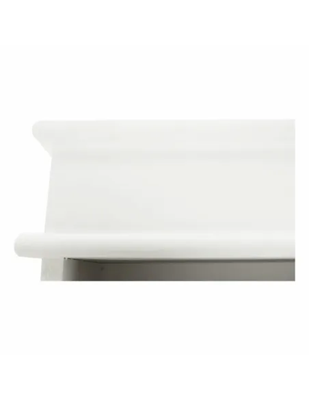 Cuier BLANCO cu 3 Coșuri Răchită, pentru hol/antreu, 100x40x20 cm, PAL alb | MobilaOK