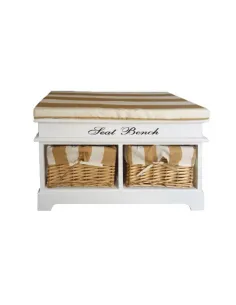 Bancă, SEAT BENCH 4, hol/dormitor, 70x45x35 cm, PAL, KONDELA | MobilaOK
