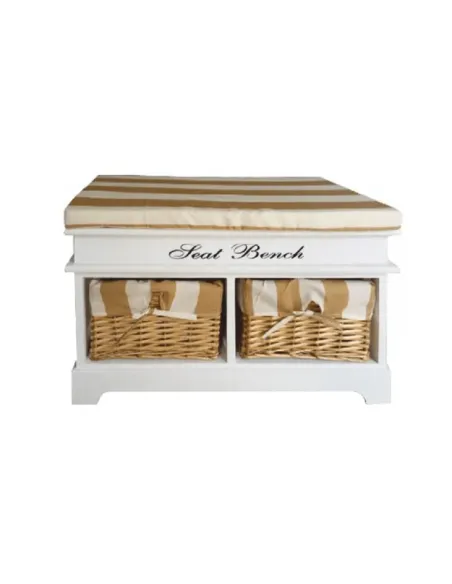 Bancă, SEAT BENCH 4, hol/dormitor, 70x45x35 cm, PAL, KONDELA | MobilaOK