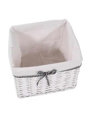 Bancută RUBY1 pentru hol, 40x45x34 cm, Lemn și Răchită | MobilaOK