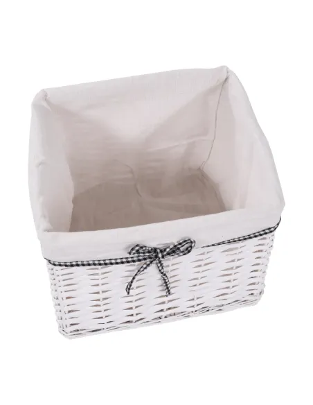 Bancută RUBY1 pentru hol, 40x45x34 cm, Lemn și Răchită | MobilaOK