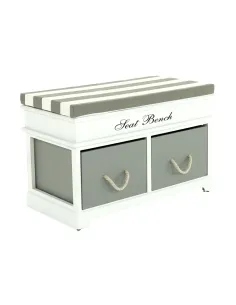 Bancă SEAT BENCH 2 NEW, hol/dormitor, 70x45x35 cm, PAL melaminat | MobilaOK