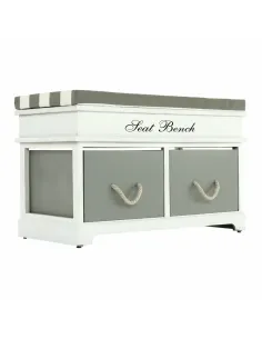 Bancă SEAT BENCH 2 NEW, hol/dormitor, 70x45x35 cm, PAL melaminat | MobilaOK 2