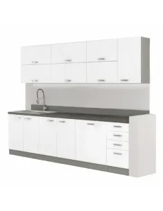Ansamblu Bucătărie PRADO, 2.6 m, PAL melaminat | MobilaOK