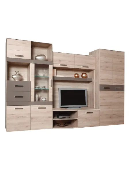 Ansamblu Living ASSOR, living, 300x200x42-52 cm, PAL melaminat | MobilaOK