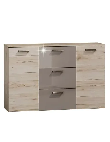 Comodă ASSOR, dormitor/hol/living, 130x85x35 cm, PAL melaminat | MobilaOK