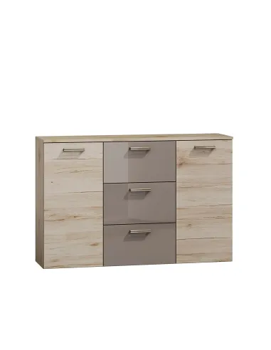 Comodă ASSOR, dormitor/hol/living, 130x85x35 cm, PAL melaminat | MobilaOK