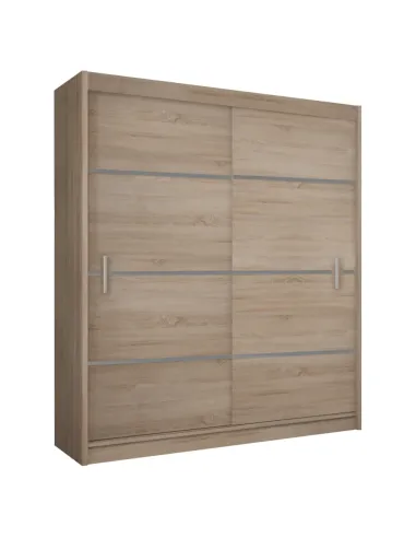 Dulap MERINA 203 pentru dormitor/hol, 203x215x60 cm, PAL melaminat | MobilaOK
