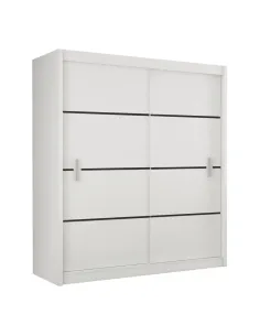 Dulap MERINA 203 pentru dormitor, 203x215x60 cm, PAL melaminat | MobilaOK