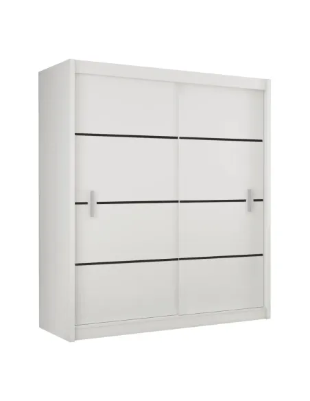 Dulap MERINA 203 pentru dormitor, 203x215x60 cm, PAL melaminat | MobilaOK