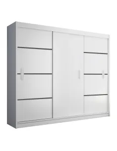 Dulap MERINA 250, dormitor/hol, 250x215x60 cm, PAL melaminat | MobilaOK