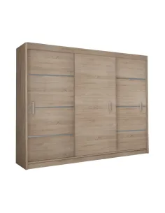 Dulap MERINA 250, dormitor/living, 250x60x215 cm, PAL melaminat | MobilaOK