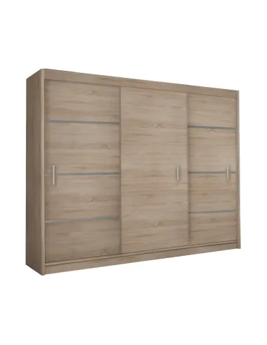 Dulap MERINA 250, dormitor/living, 250x60x215 cm, PAL melaminat | MobilaOK