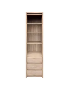 Etajeră NORTY TYP 6, living/dormitor, 57x40x210 cm, PAL melaminat stejar sonoma | MobilaOK