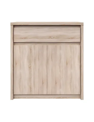 Comodă NORTY TYP 9 pentru dormitor, 87x40x92 cm, PAL melaminat stejar sonoma | MobilaOK