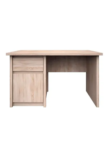 Masă PC TYP 12, NORTY, birou, 120x60x76 cm, PAL melaminat stejar sonoma | MobilaOK
