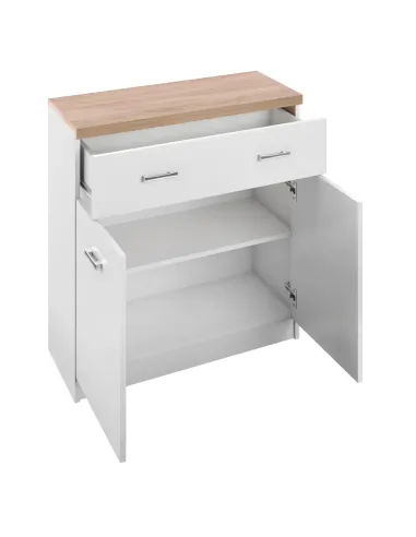 Comodă TOPTY, dormitor, 80x85x33 cm, PAL melaminat | MobilaOK