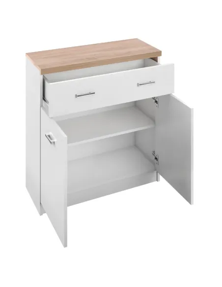 Comodă TOPTY, dormitor, 80x85x33 cm, PAL melaminat | MobilaOK