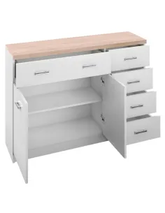 Comodă TOPTY TYP 08, dormitor/hol, 120x85x33 cm, PAL melaminat | MobilaOK 2