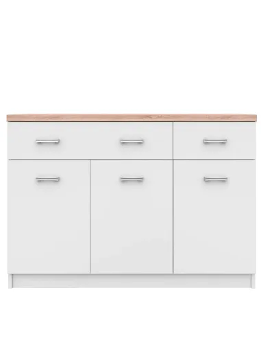 Comodă TOPTY, dormitor/hol, 120x85x33 cm, PAL melaminat | MobilaOK