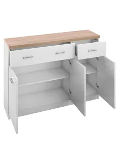 Comodă TOPTY, dormitor/hol, 120x85x33 cm, PAL melaminat | MobilaOK 2