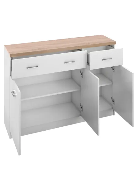 Comodă TOPTY, dormitor/hol, 120x85x33 cm, PAL melaminat | MobilaOK