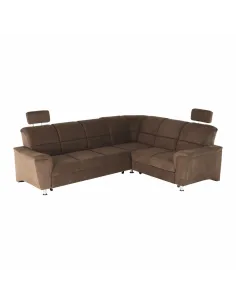 Colțar extensibil SANTIAGO living 267x217x86/114 cm textil | MobilaOK