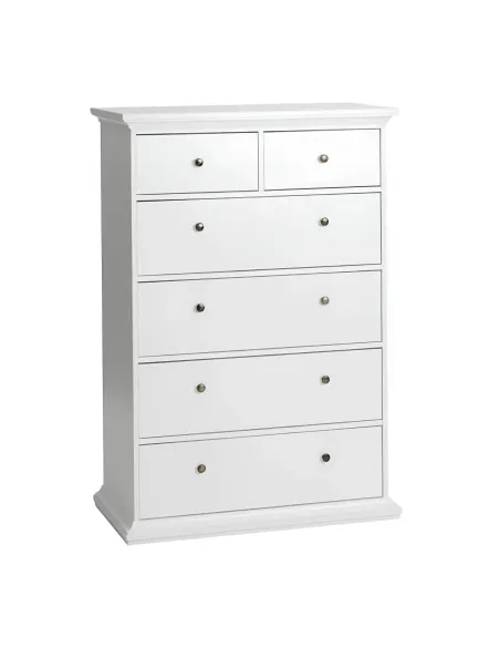 Comodă PARIS, dormitor/hol, 96.2x139.5x48.5 cm, PAL melaminat și MDF lăcuit | MobilaOK