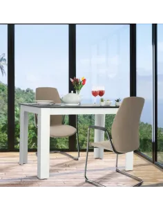 Masă Dining KRAZ, living/bucătărie, 120x80x75 cm, PAL melaminat | MobilaOK 2