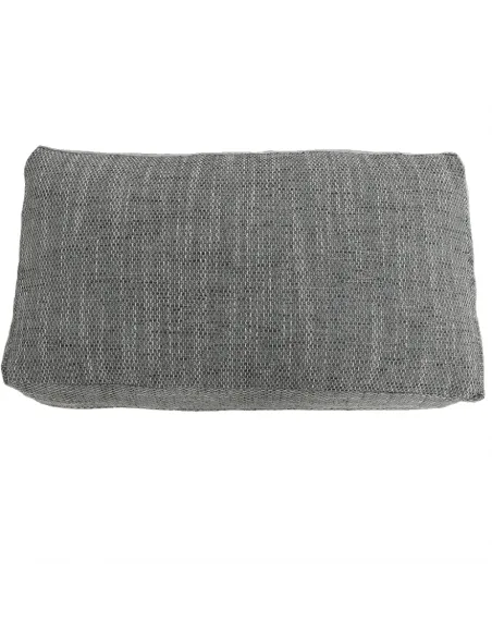 Colțar TONIKS, extensibil cu depozitare, living, 300x215x72 cm, piele ecologică albă/material gri | MobilaOK