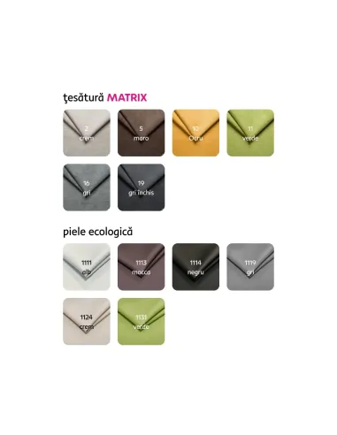 Colțar SANTIAGO U, living, 325x86/106x168/217 cm, piele eco & textil | MobilaOK